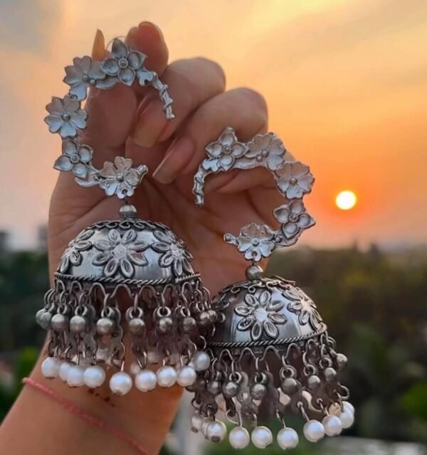 Oxidised Bollywood Inspired Jhumka