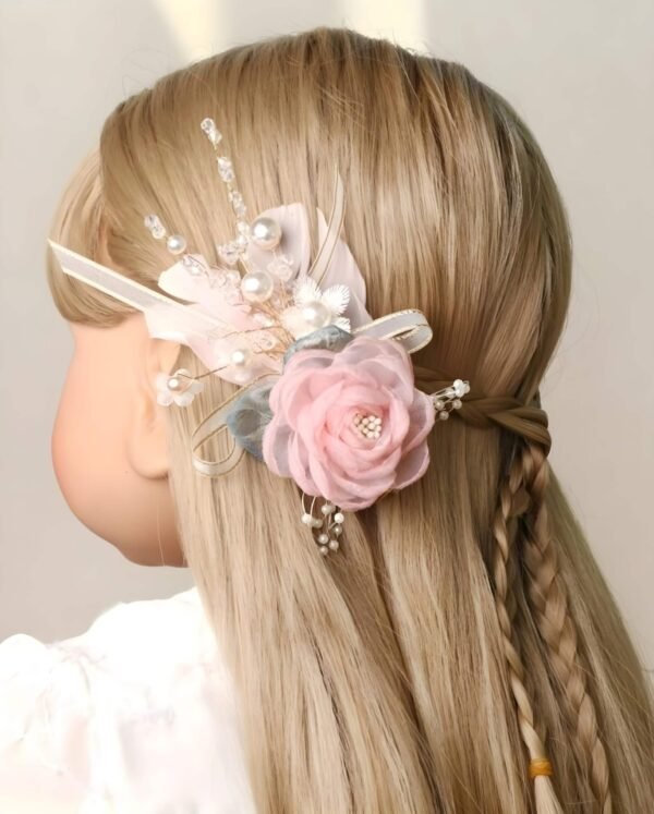 Korean Hair Accessories Rose Hair Clips - Image 3