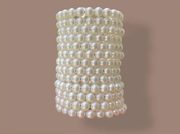 Pearl Spiral Bracelet - Image 3