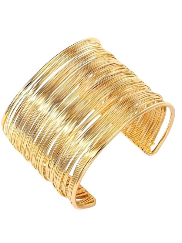 Multilayer Stylish Golden Handcuf - Image 4