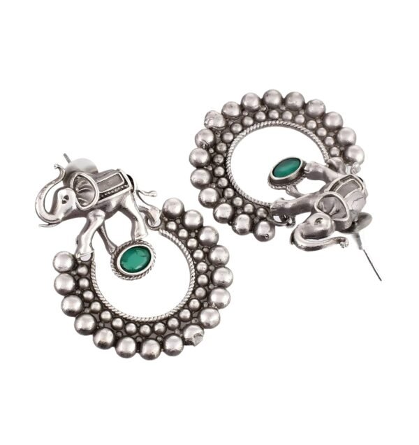 Gajanan Silver Replica Earrings - Image 3