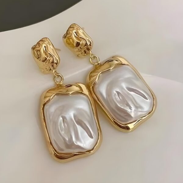 Korean Pearl Earrings - Image 6